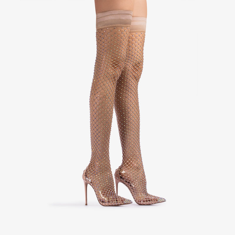 GILDA THIGH-HIGH BOOT 120 mm - Over the Knee Boots | LE SILLA 