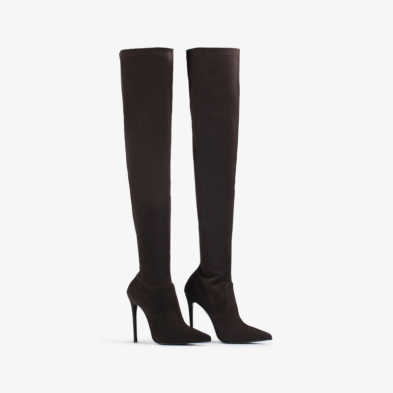 EVA THIGH-HIGH BOOT 120 mm - Over the Knee Boots | LE SILLA 