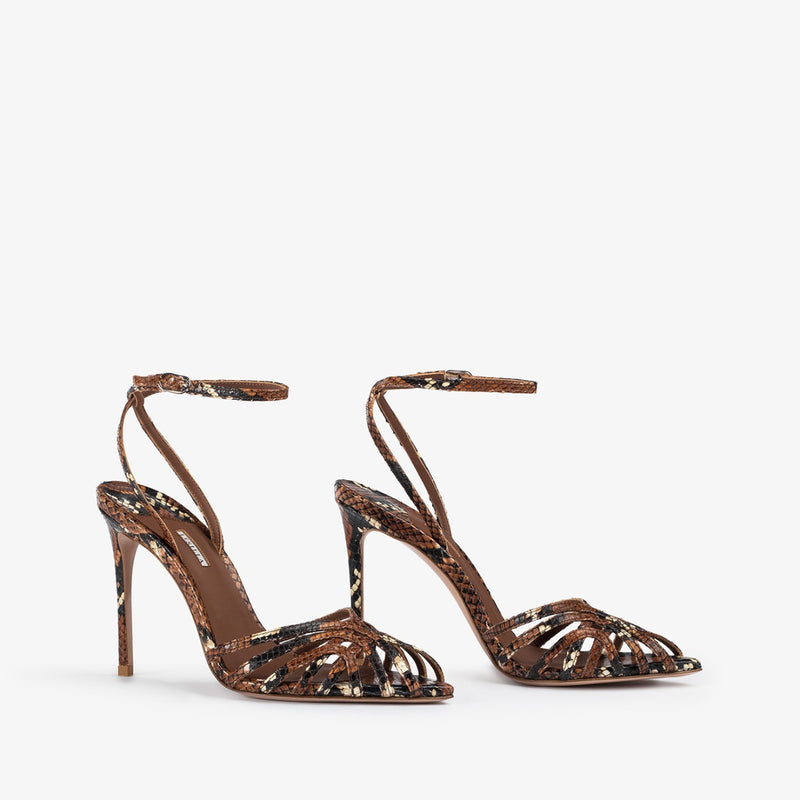 EMBRACE SANDAL 110 mm - Animalier | LE SILLA 