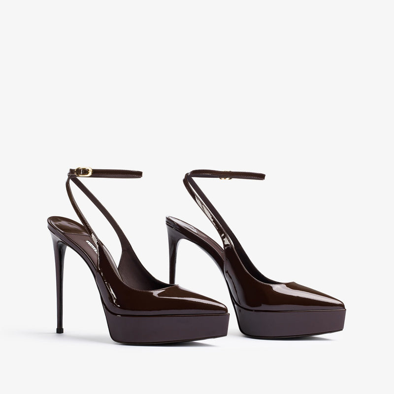 SLINGBACK UMA 140 mm - Slingbacks à plateforme | LE SILLA 