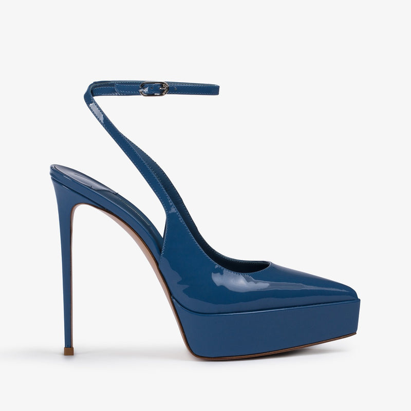 UMA SLINGBACK 140 mm - Slingbacks à plateforme | LE SILLA 