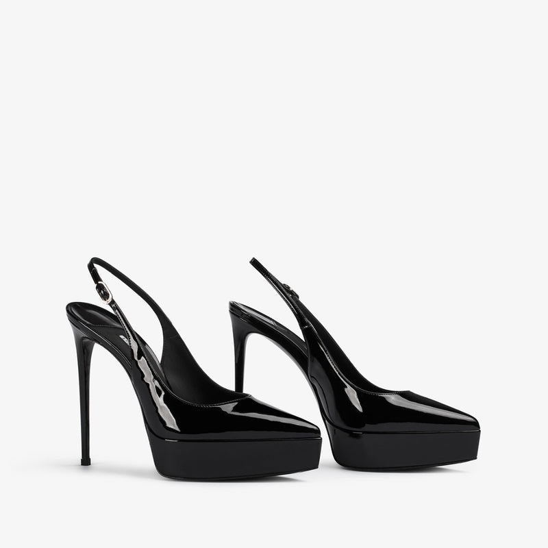 SLINGBACK UMA 140 mm - Slingbacks à plateforme | LE SILLA 