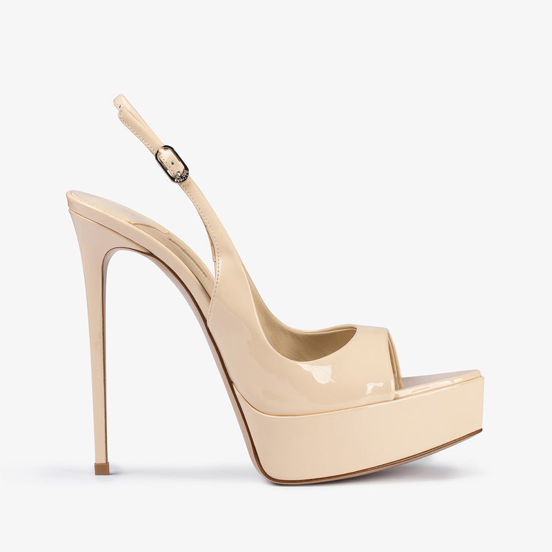 SLINGBACK UMA 140 mm - Slingbacks à plateforme | LE SILLA 