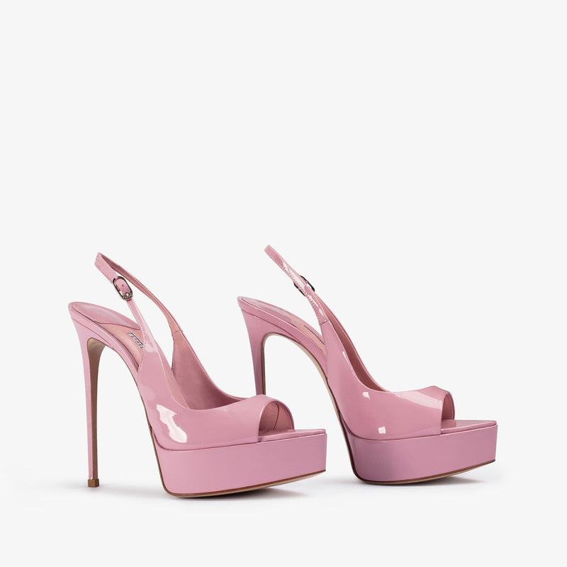 SLINGBACK UMA 140 mm - Slingbacks à plateforme | LE SILLA 
