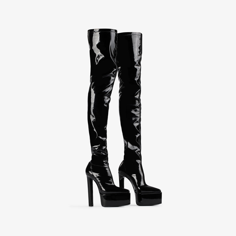LILY THIGH-HIGH BOOT 170 mm - Over the Knee Boots | LE SILLA 