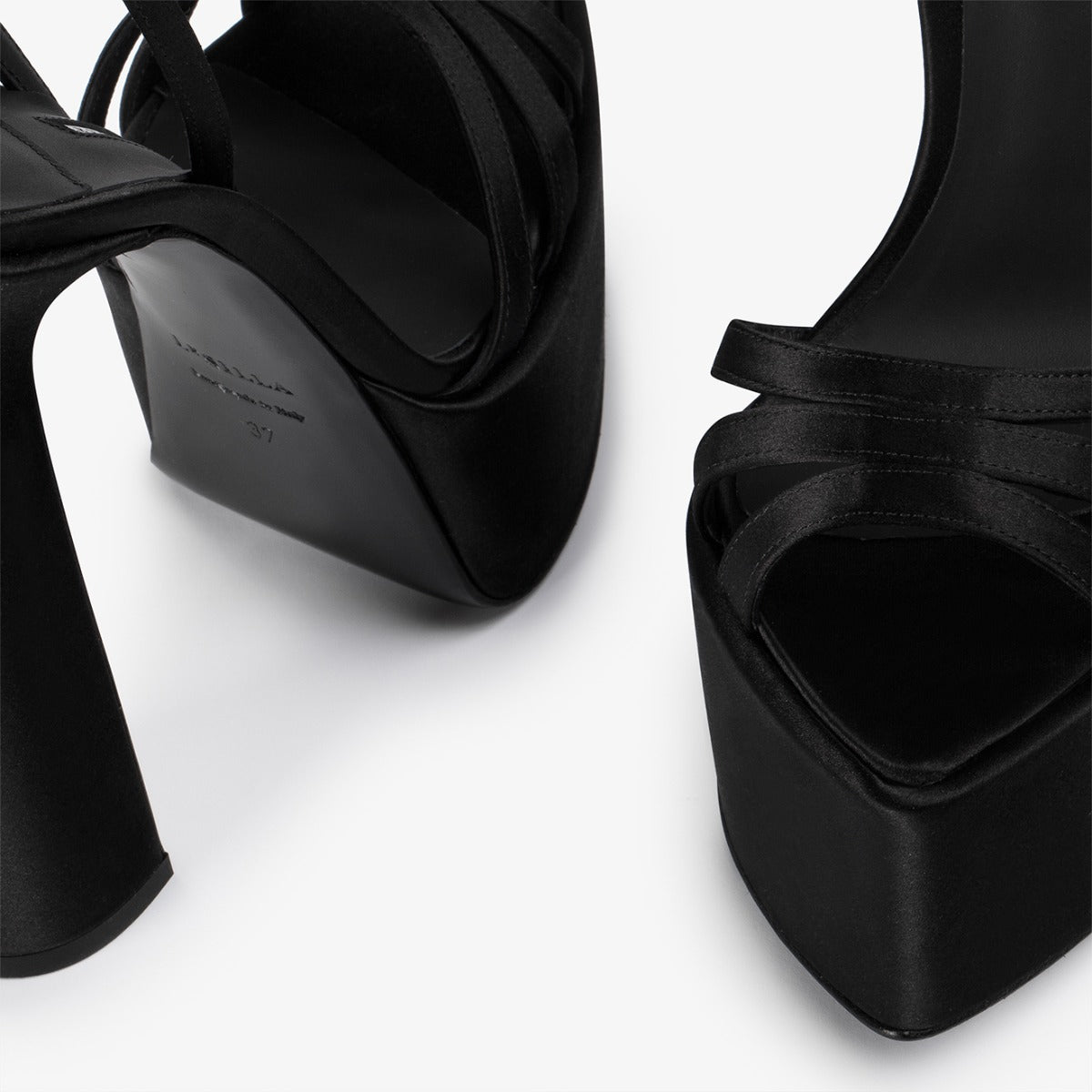 NINA SANDAL 170 mm BLACK | Le Silla