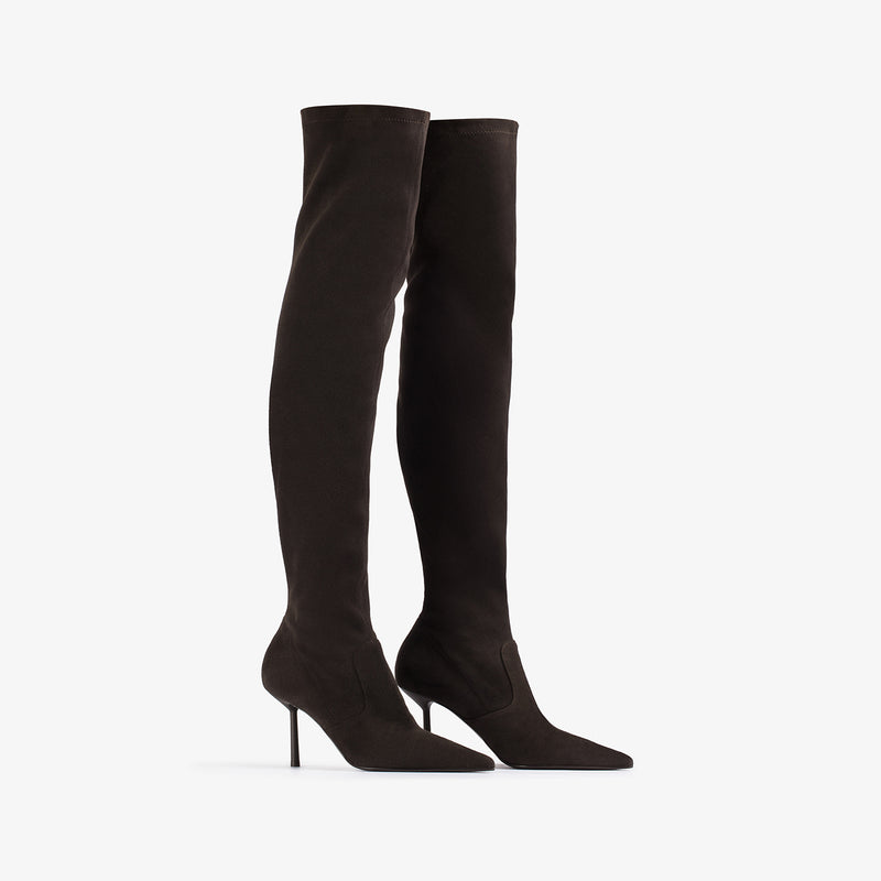 BELLA THIGH-HIGH BOOT 80 mm - Over the Knee Boots | LE SILLA 