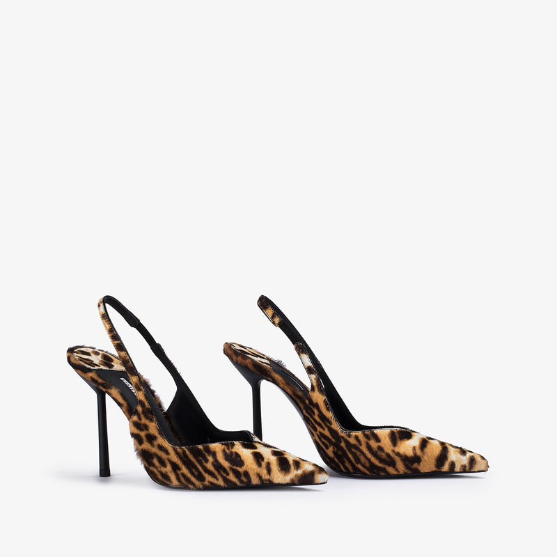 SLINGBACK VIVIENNE 100 mm - Animalier | LE SILLA 