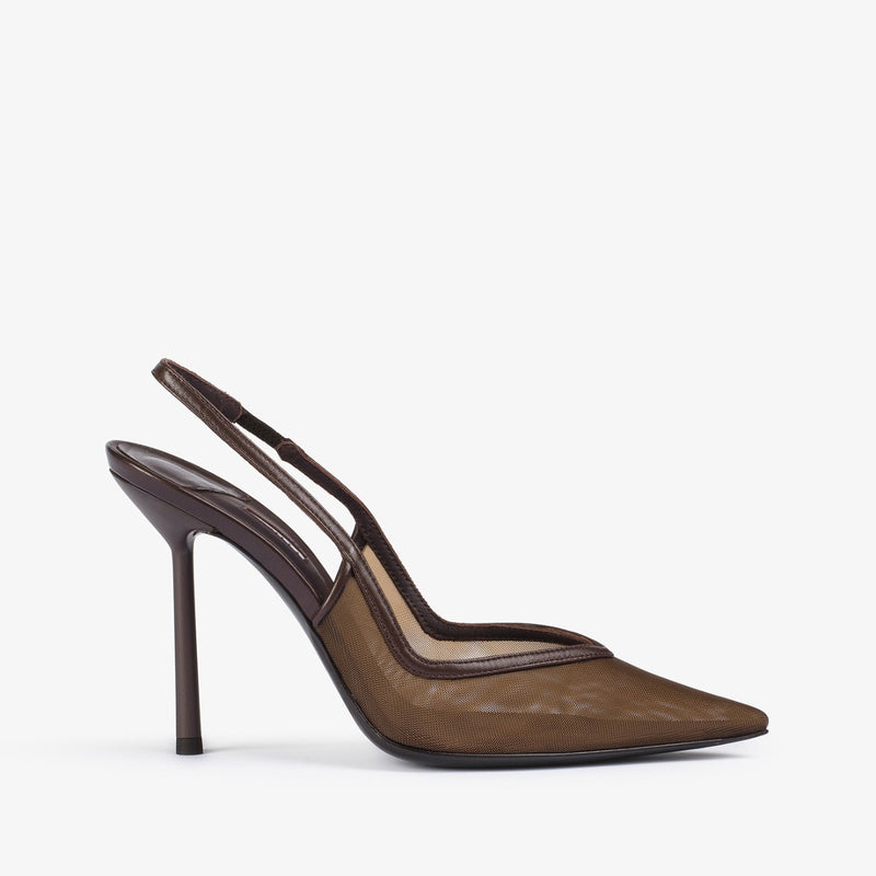 SLINGBACK VIVIENNE 100 mm - Slingbacks à talon haut | LE SILLA 