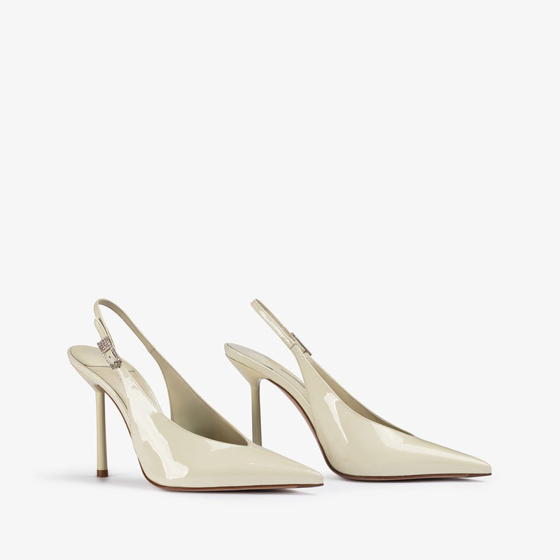 CLIVAGE SLINGBACK 100 mm - Slingbacks | LE SILLA 
