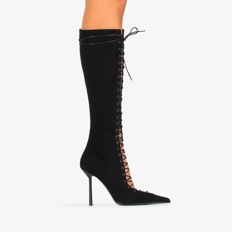 COLETTE BOOT 100 mm - Lace Up Boots - Colette | LE SILLA 