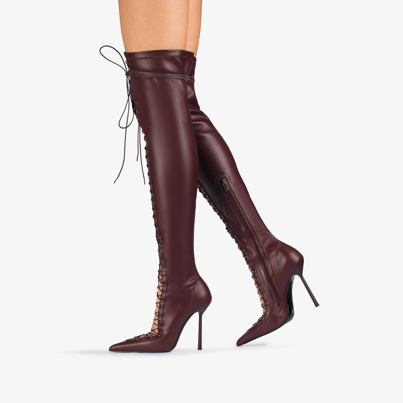 COLETTE THIGH-HIGH BOOT 120 mm - Colette line | LE SILLA 