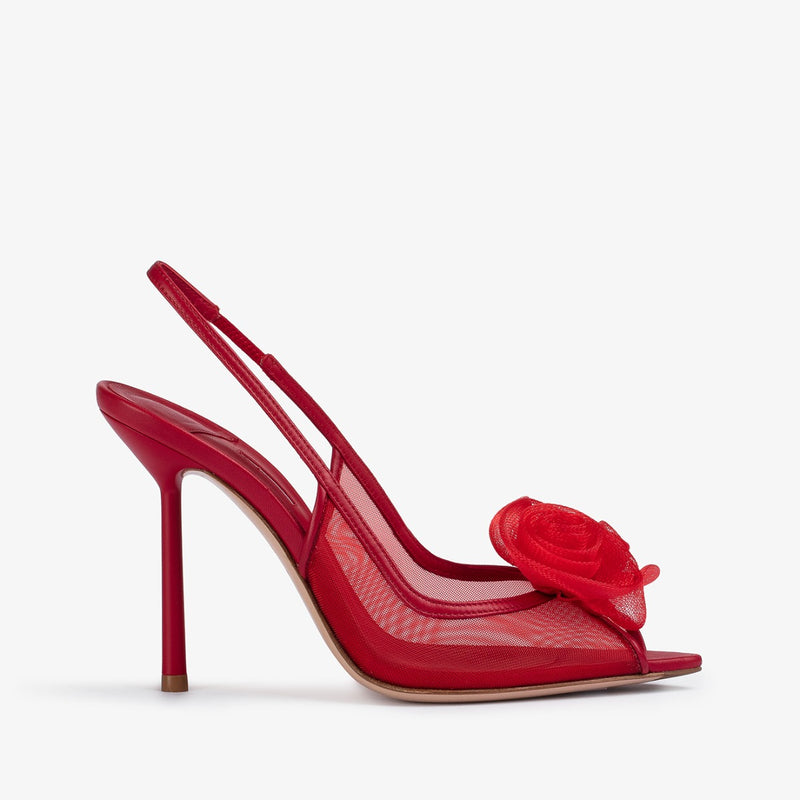 ROSE SLINGBACK 110 mm - Slingbacks | LE SILLA 