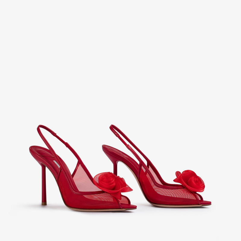 ROSE SLINGBACK 110 mm - Slingbacks | LE SILLA 