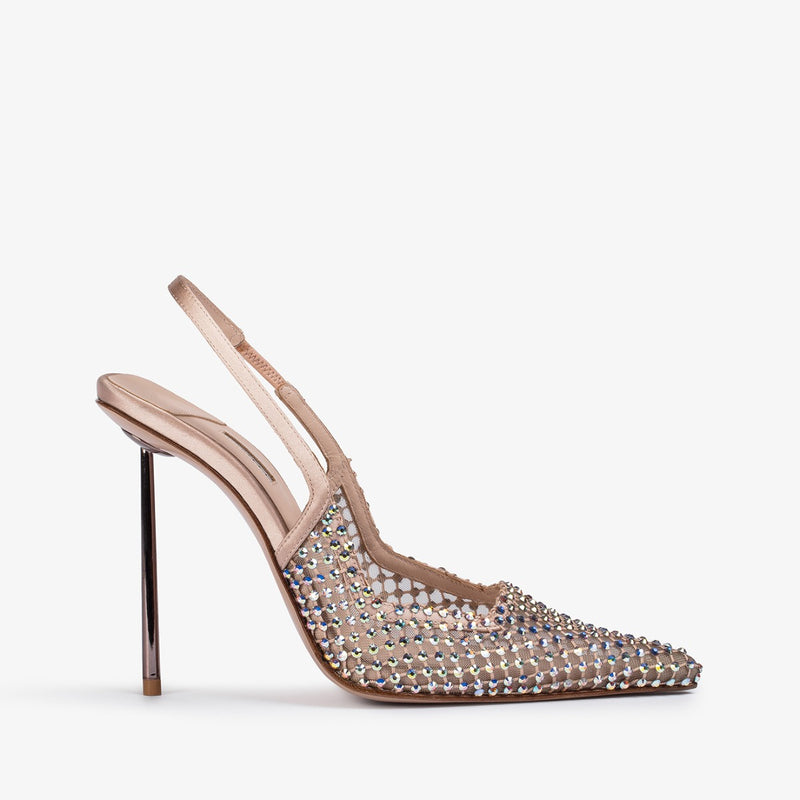 GILDA FIERCE SLINGBACK 120 mm - Party | LE SILLA 