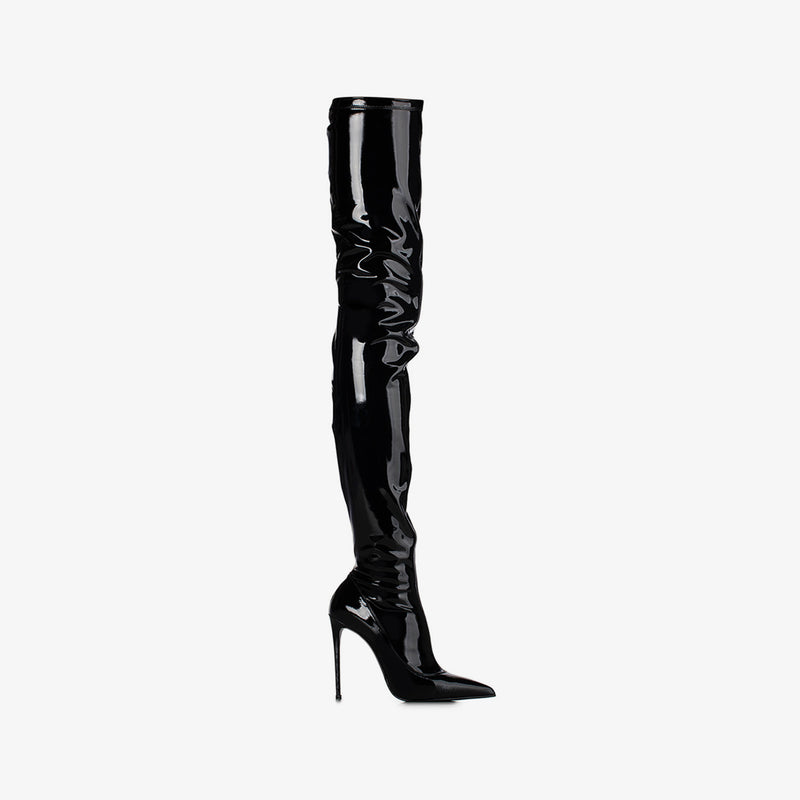 EVA THIGH-HIGH BOOT 120 mm - Boots | LE SILLA 